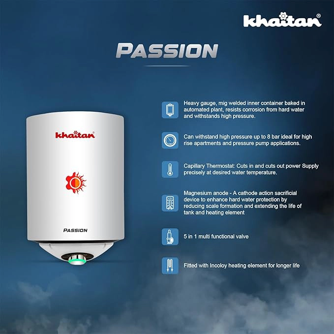 passion water heater