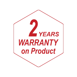 2 Years Warranty
